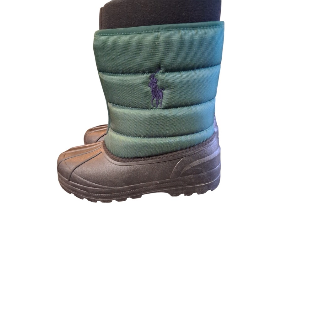 Polo Ralph Lauren Vancouver Snow Boots Womens 8.5 Youth 6 Hunter Green